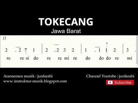 not angka tokecang - lagu daerah tradisional nusantara indonesia - doremi