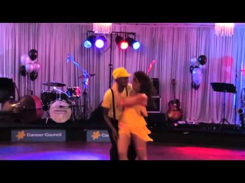 Vickie Giffen & Ralphy Walter. Wollongong’s Dance for Cancer at Bella Portofino Sat 2 May 2015