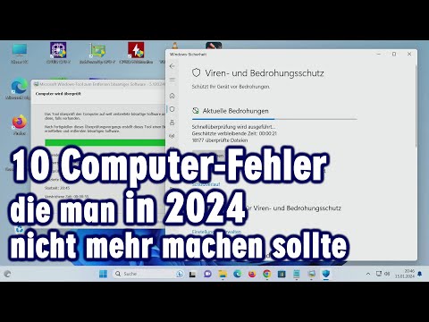 10 Computer-Fehler die viele machen
