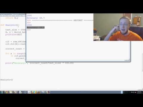 Python Machine learning with SKLearn Tutorial for Investing Intro