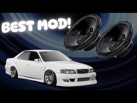Front Speakers Upgrade In My Toyota Chaser JZX100 (No Amp) | V76