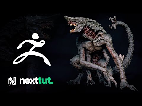 Learn to Sculpt Creatures in Zbrush for Beginners Course Promo