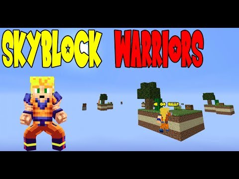 Minecraft Skyblock Warriors w/ Rhymestyle - Cobblestone Generator Fail,Obsidian & No Wood