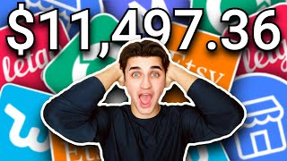How I Made an Easy $11,497.36 as a Teenager in High School (NO JOB)