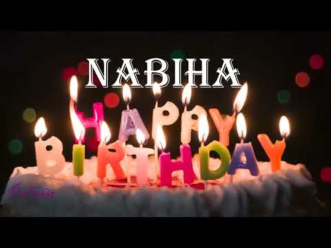 Happy Birthday Song | Nabiha Birthday Song | Birthday Song Nabiha |    @birthdaysongwithnames