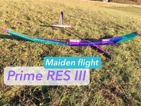 Prime RES III by CLM Pro - maidenflight #f3l #res #soaring #thermal #rcflying