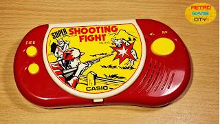 CASIO SUPER SHOOTING FIGHT CG-810L LCD Game Retro Handheld #gaming #retrogaming