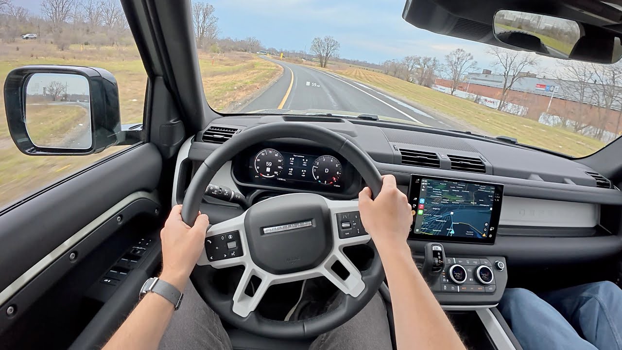2025 Land Rover Defender 110 X-Dynamic SE - POV Street ...
