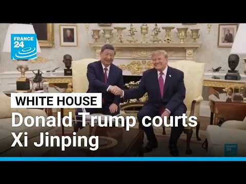 Donald Trump courts Xi Jinping during high-profile White House visit