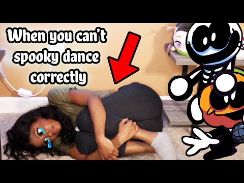 FOREVER NENAA TRYS TO LEARN TO SPOOKY DANCE CORRECTLY...