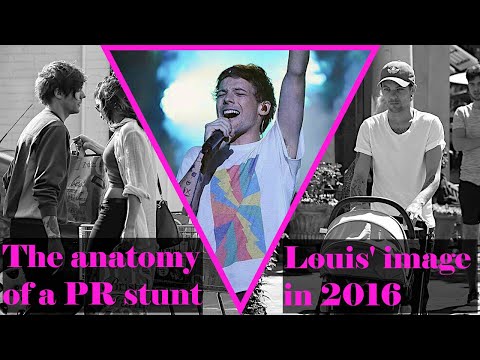 The anatomy of a PR stunt | Louis Tomlinson’s public image | Part 4: year 2016