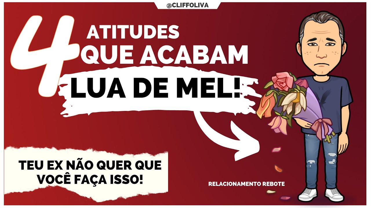 Isso ACABA com a LUA DE MEL do TEU EX com o rebote!