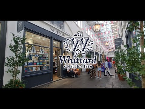Viagem a Londres: visita à loja principal Whittard of Chelsea