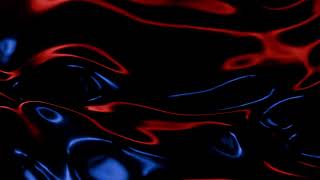 Smooth Calming Organic Wave Background Video 4k - VJ LOOP NEON - Chilled Red Blue Swirls