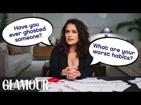 Salma Hayek Pinault Answers WAY Too Many Questions | Glamour