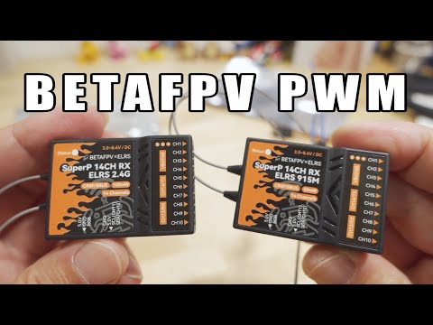 BETAFPV SuperP 14CH Diversity PWM ExpressLRS Receiver