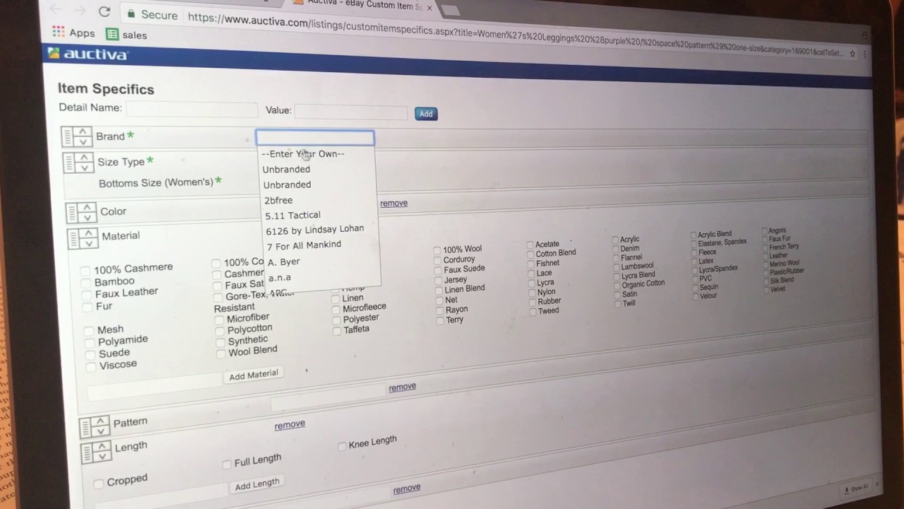 How to use auctiva for eBay listing