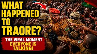 UNBELIEVABLE! What This Crowd Did to Ibrahim Traore in Public Shook Burkina Faso