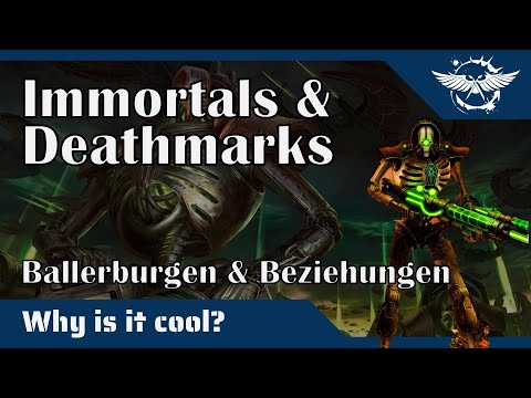"Why is it cool?" - Necron Immortals und Deathmarks