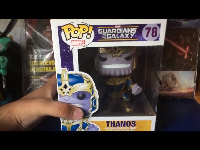 Vídeo relacionado con Figura Pop Vinyl Guardianes de la Galaxia Thanos 15cm