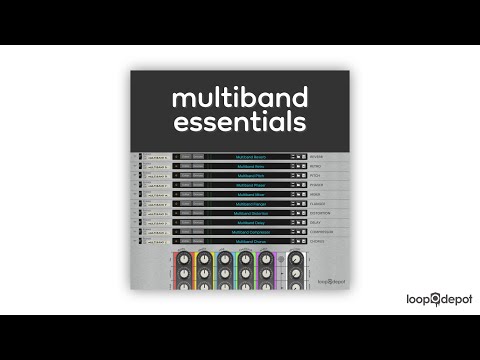Multiband Essentials - 10 Combinator 2 effect patches for Reason