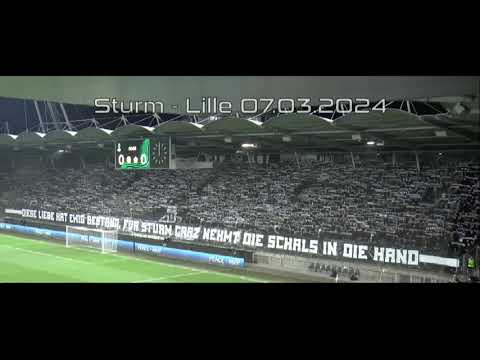 Sturm Graz Chant nehmt die Schals in die Hand (Lotusblume)