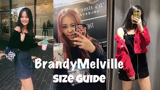 Brandy Melville Size Guide Do They Only Fit Skinny Girls? Brandy try on How to choose Brandy sizing
