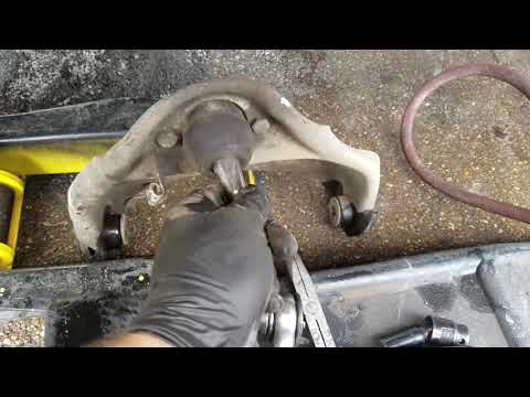 Chevy GMC upper A arm bushing install