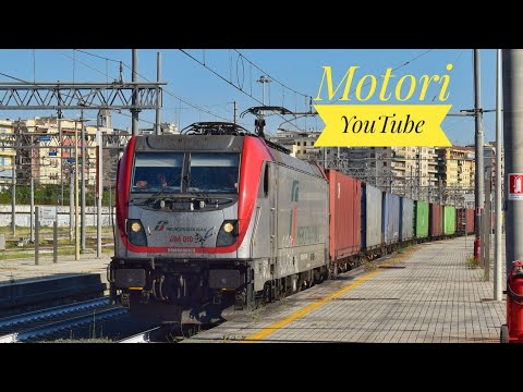 Il grande traffico ferroviario della stazione di Roma Tiburtina [giugno 2022]
