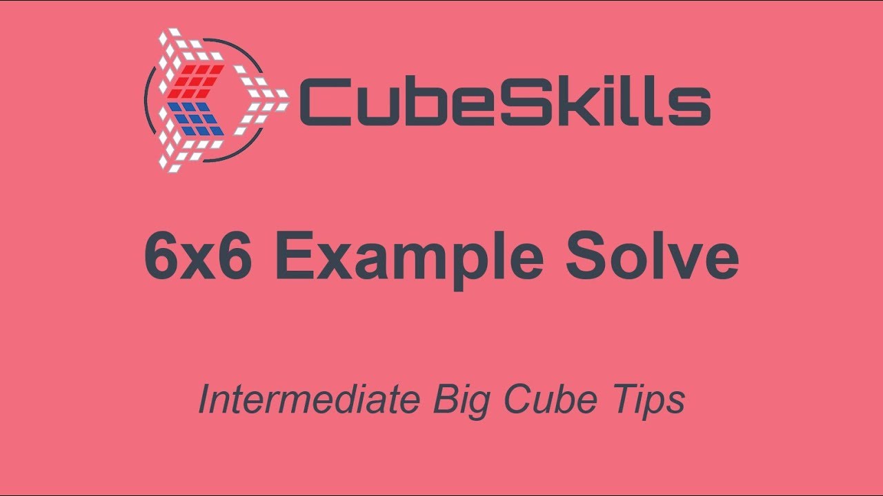 Intermediate 6x6 Example Solve