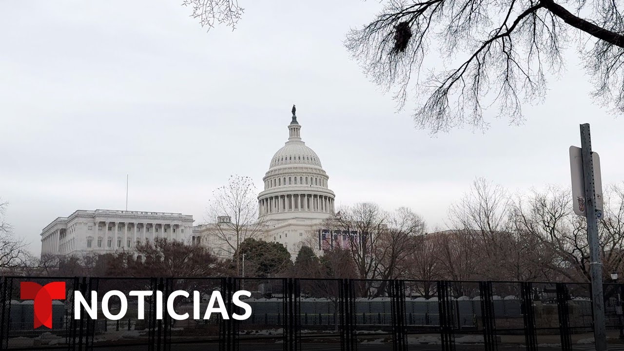 Blindada y llena de imágenes pro-Trump. Así luce Washington D.C. un día antes de la investidura