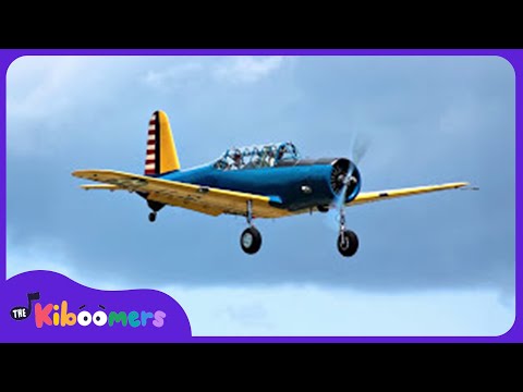 I'm a Little Airplane Song for Kids | Fun Songs for Children | The Kiboomers