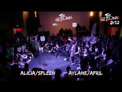 ALICIA/SPLEEN vs AYLANE/APRIL - QUART 2vs2 (The GetDown Battle PONTAULT COMBAULT)