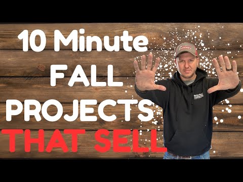 10 Minute Fall Projects That Sell | Make Money Woodworking 