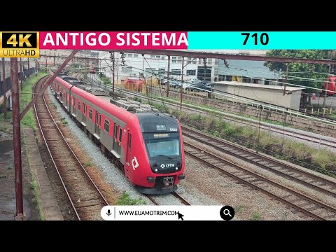 🚄TUE SÉRIE 9500 (D620) 9617-9620 DANDO ENTRADA NA ESTAÇÃO LUZ SENTIDO RIO GRANDE DA SERRA🚃