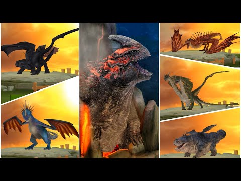 All Live Action Dragons Collection Showcase | Dragons: Rise of Berk