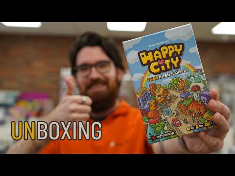 Happy City társasjáték  UNBOXING - reflexshop