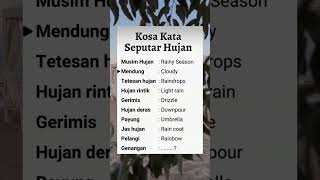 Download lagu MUMPUNG LAGI MUSIM HUJAN, INI KOSAKATA BAHASA INGGRIS SEPUTAR HUJAN BESTIE #shorts #belajaringgris mp3 Download lagu MUMPUNG LAGI MUSIM HUJAN, INI KOSAKATA BAHASA INGGRIS SEPUTAR HUJAN BESTIE #shorts #belajaringgris mp3