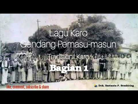 #Tradisionil Karo (Katoneng-katoneng) "Pemasu-masun" - Perkolong-kolong Siadi Malem Pagi Ginting