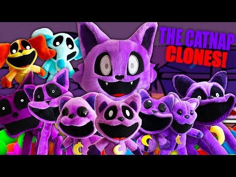 POPPY PLAYTIME SMILING CRITTERS PLUSH EPISODE 12 | The CatNap Clones! (Ft @ultraplushproduction )