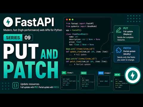 Fastapi Tutorial For Beginners 9 Put Vs Patch Explained