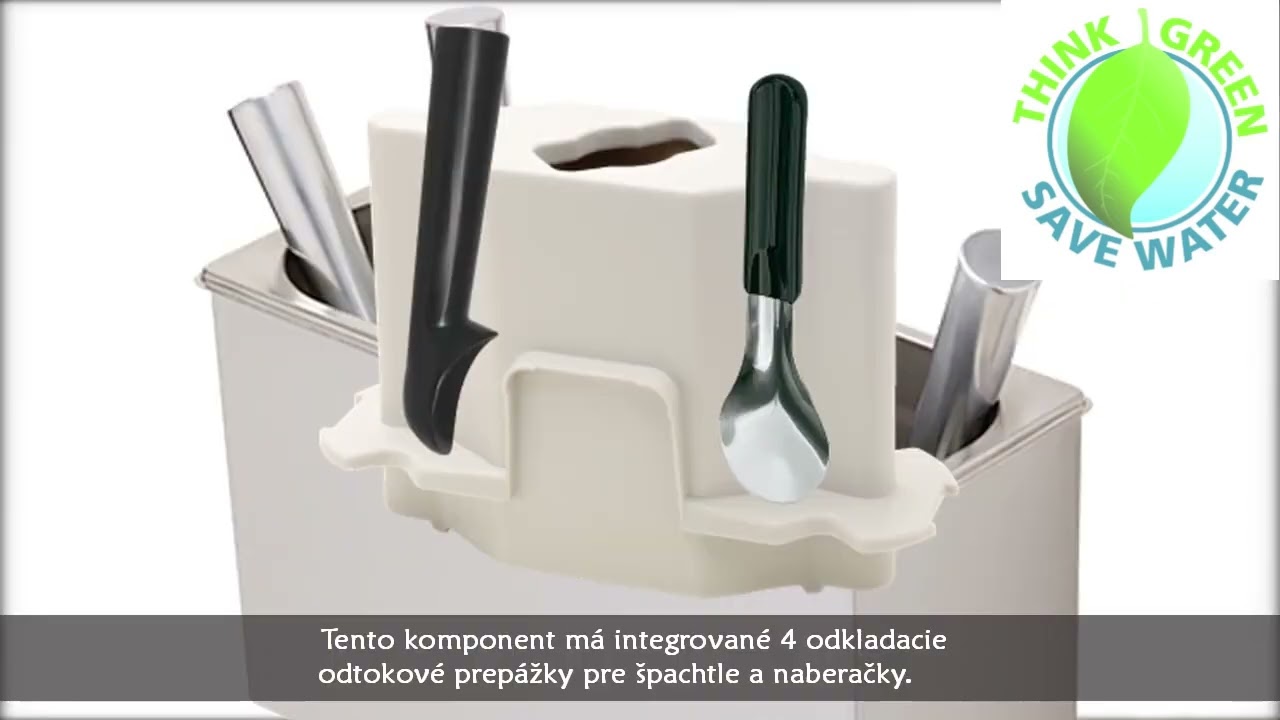 Sprcha na špachtle a naberačky zmrzliny Video