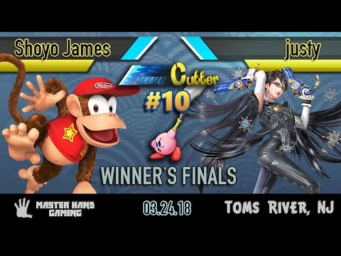 Final Cutter 10 - Shoyo James (Diddy Kong) vs justy (ZSS, Lucas, Bayo) - Winner's Finals