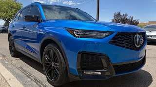 2026 Acura MDX - Aspec Advance - Double Apex Blue Pearl - POV Walkaround
