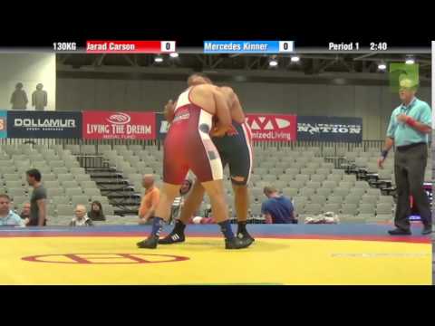 B Division 130KG - Jarad Carson vs. Mercedes Kinner