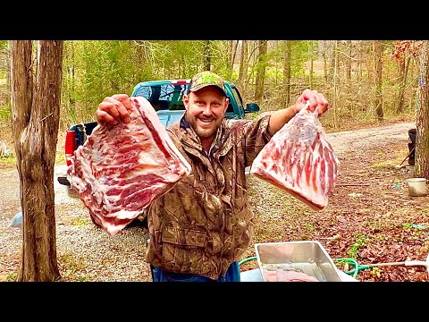 The easiest way to make SMOKED hog jowl and BACON!