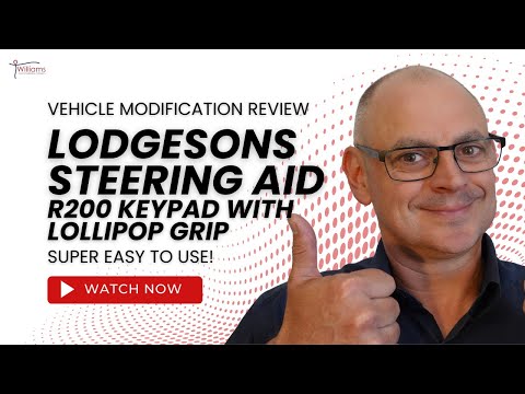 Lodgesons Steering Aid R200 Keypad with Lollipop Grip