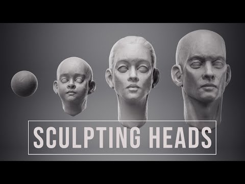How to successfully sculpt Male, Female and Baby Faces | Couch Wisdoms