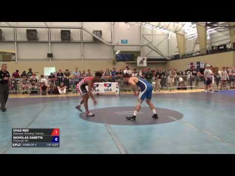65 Consi of 4 - Chad Red (Nebraska Wrestling Training Center) vs. Nicholas Zanetta (Pittsborgh WC)