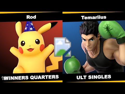 Rod (Pikachu) vs Temariius (Little Mac) - Viv X Arena 1 Winners Quarter-Final